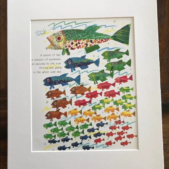 Eric Carle Other Signed Limited Edition Eric Carle Print Poshmark(00)